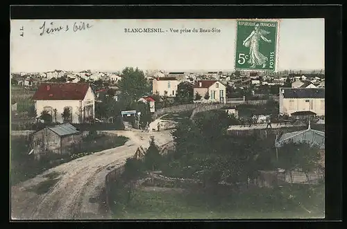 AK Blanc-Mesnil, Vue prise du Beau-Site