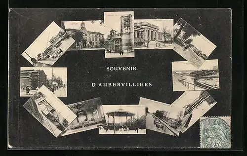 AK Aubervilliers, Souvenir d`Aubervilliers