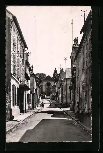 AK Vaujours, Rue de l`Église