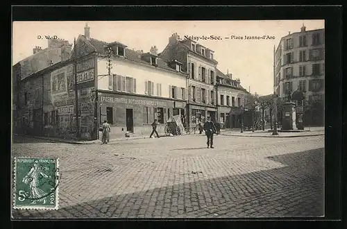 AK Noisy-le-Sec, Place Jeanne-D`Arc