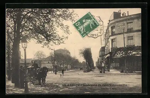 AK Le Raincy, Boulevard du Petit Villemomble