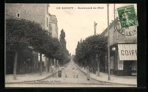 AK Le Raincy, Boulevard du Midi