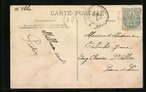 AK Le Raincy, L`allée des Bosquets