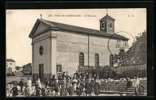 AK Pré-St-Gervais, L'Eglise
