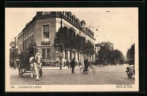 AK Aubervilliers, Hôtel de Ville