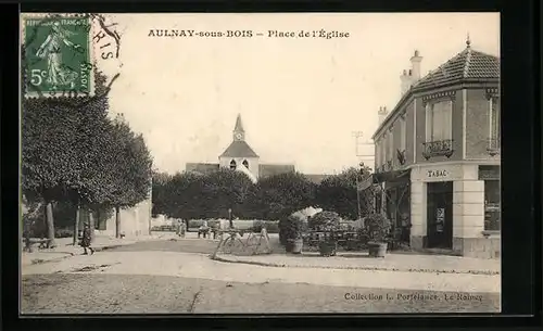 AK Aulnay-sous-Bois, Place de l'Église