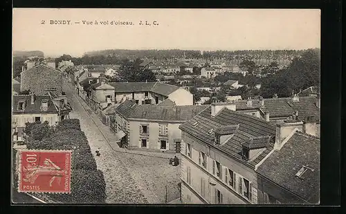 AK Bondy, Vue à vol d'oiseau