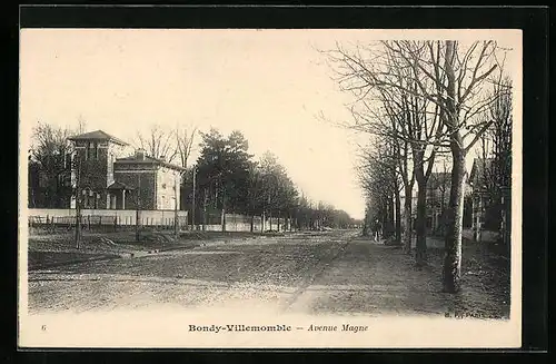 AK Bondy-Villemomble, Avenue Magne