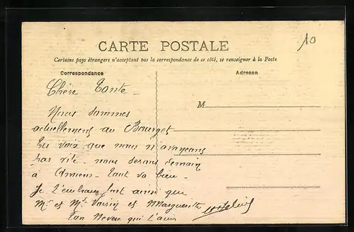 AK Le Bourget, Route de Flandre