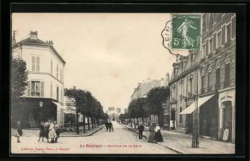AK Le Bourget, Avenue de la Gare