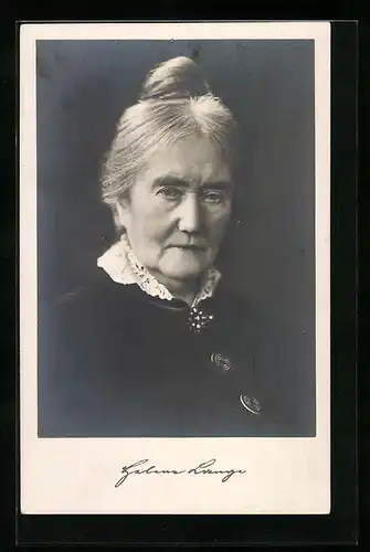 AK Helene Lange, Frauenrechtlerin und Pädagogin