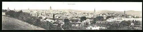 Klapp-AK Kuttenberg / Kutna Hora, Panoramablick auf die Stadt