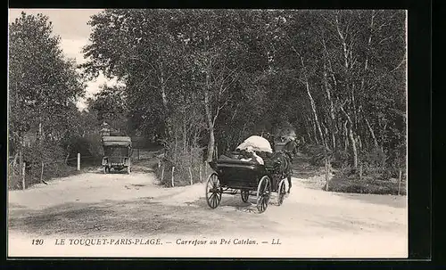 AK Paris-Plage, Carrefour au Pré Catelan