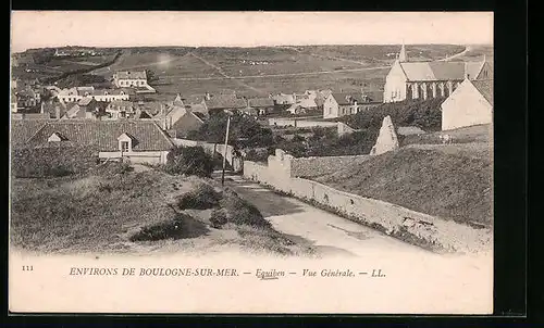 AK Boulogne-Sur-Mer, Vue Générale