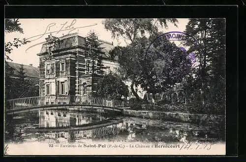 AK Saint-Pol, Le Château d`Hernicourt