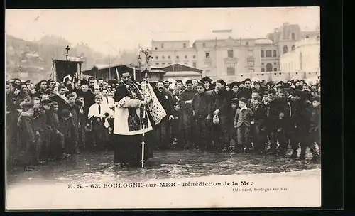 AK Boulogne-sur-Mer, Bénédiction de la Mer