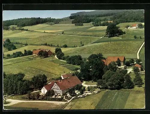 AK Iburg /Teutoburger Wald, Café-Restaurant und Pensionshaus Jägerhof