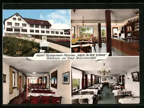 AK Schönau bei Bad Münstereifel, Hotel-Restaurant-Pension Haus in der Sonne