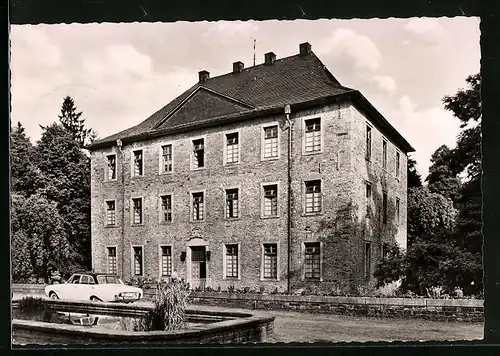 AK Lindlar, Schloss Heiligenhoven mit Vorplatz