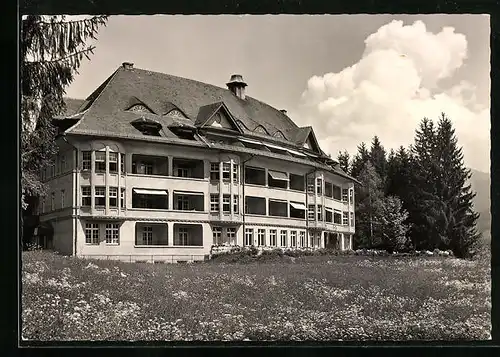 AK Oberstdorf /Allgäu, Dr. Saathoff's Kuranstalt