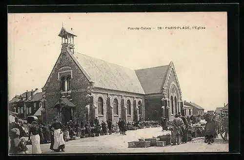 AK Paris-Plage, L`Eglise