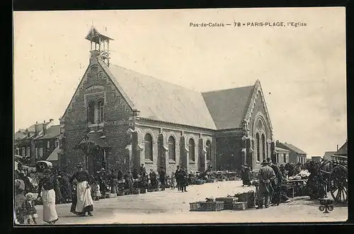 AK Paris-Plage, L`Eglise