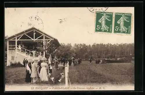 AK Le Touquet - Paris-Plage, Le Concours hippique