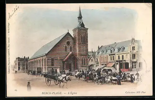 AK Berck-Plage, L`Eglise