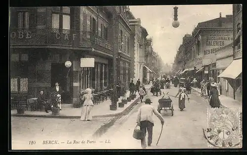 AK Berck, La Rue de Paris