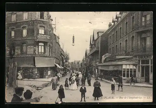 AK Berck-Plage, Rue de l`Impératrice