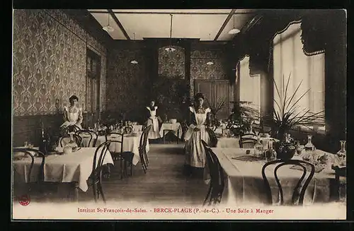 AK Berck-Plage, Institut St-Francois-de-Sales, Une Salle à Manger