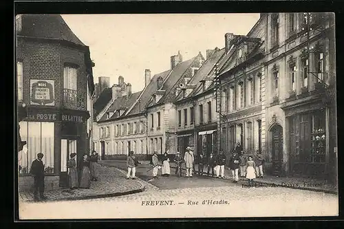 AK Frévent, Rue d`Hesdin