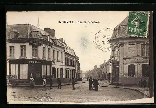 AK Frévent, Rue de Cercamp
