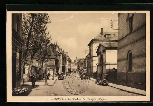 AK Arras, Rue St-Aubert et l`Hôspital St-Jean