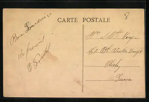 AK Frévent, Rue de Doullens