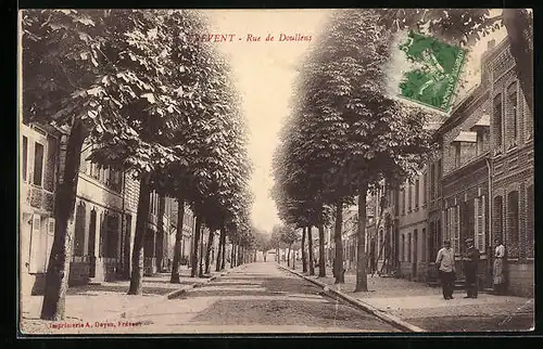 AK Frévent, Rue de Doullens