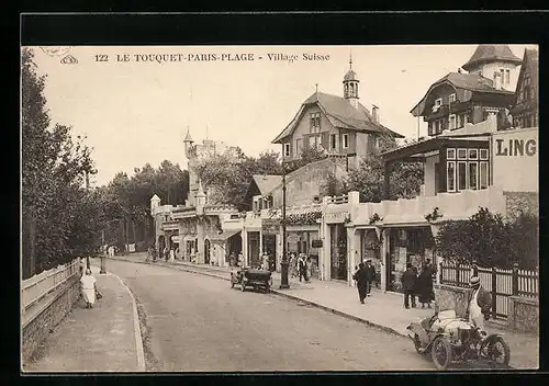 AK Paris-Plage, Village Suisse