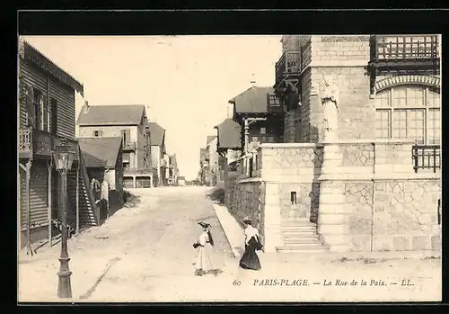 AK Paris-Plage, La Rue de la Paix