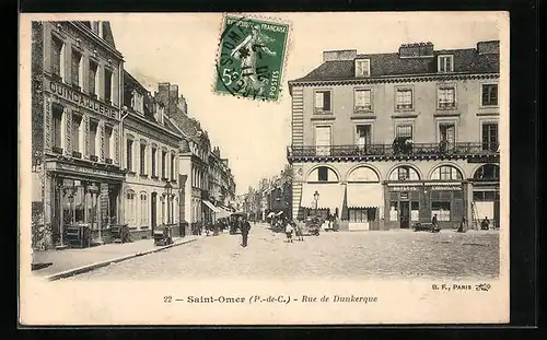 AK Saint-Omer, Rue de Dunkerque
