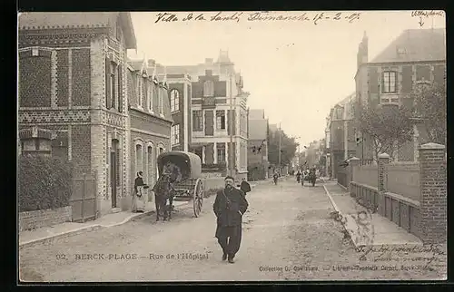 AK Berck-Plage, Rue de l`Hôpital