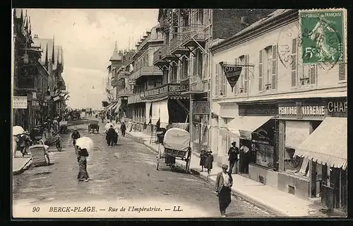 AK Berck-Plage, rue de l`Impératrice