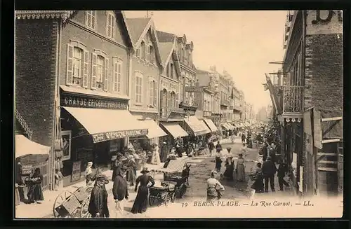 AK Berck-Plage, La Rue Carnot