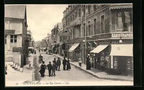 AK Berck-Plage, La Rue Carnot