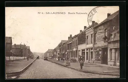 AK Sallaumines, Route Nationale