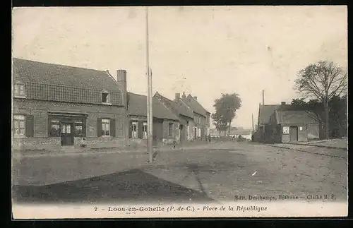 AK Loos-en-Gohelle, Place de la République