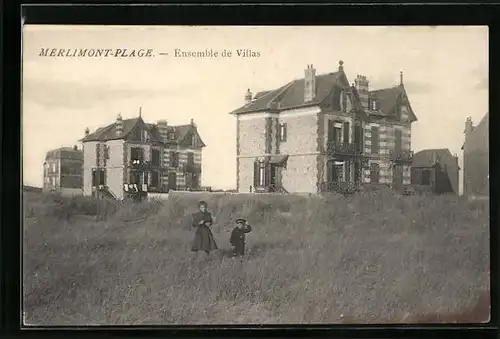 AK Merlimont-Plage, Ensemble de Villas