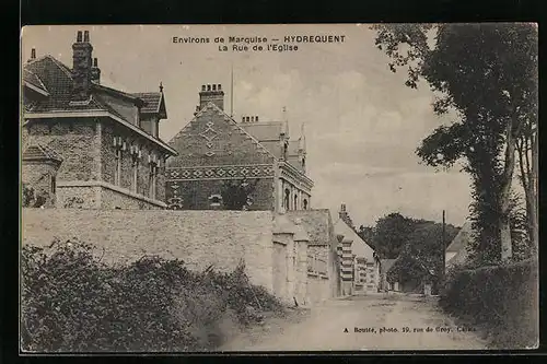 AK Hydrequent, La Rue de l`Eglise