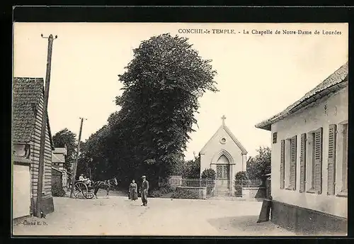 AK Chonchil-le-Temple, La Chapelle de Notre-Dame de Lourdes