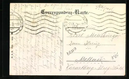 AK Brünn / Brno, Strassenbahn am Bahnring