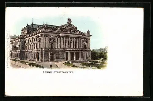 AK Brünn / Brno, Stadttheater